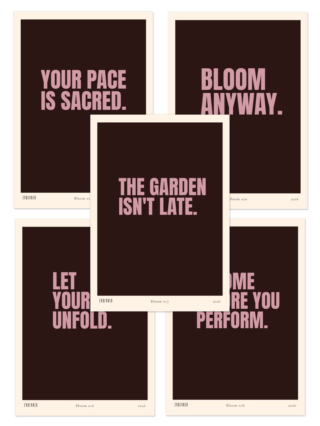 Bloom Collection IV | Digital Edition | 5 Works