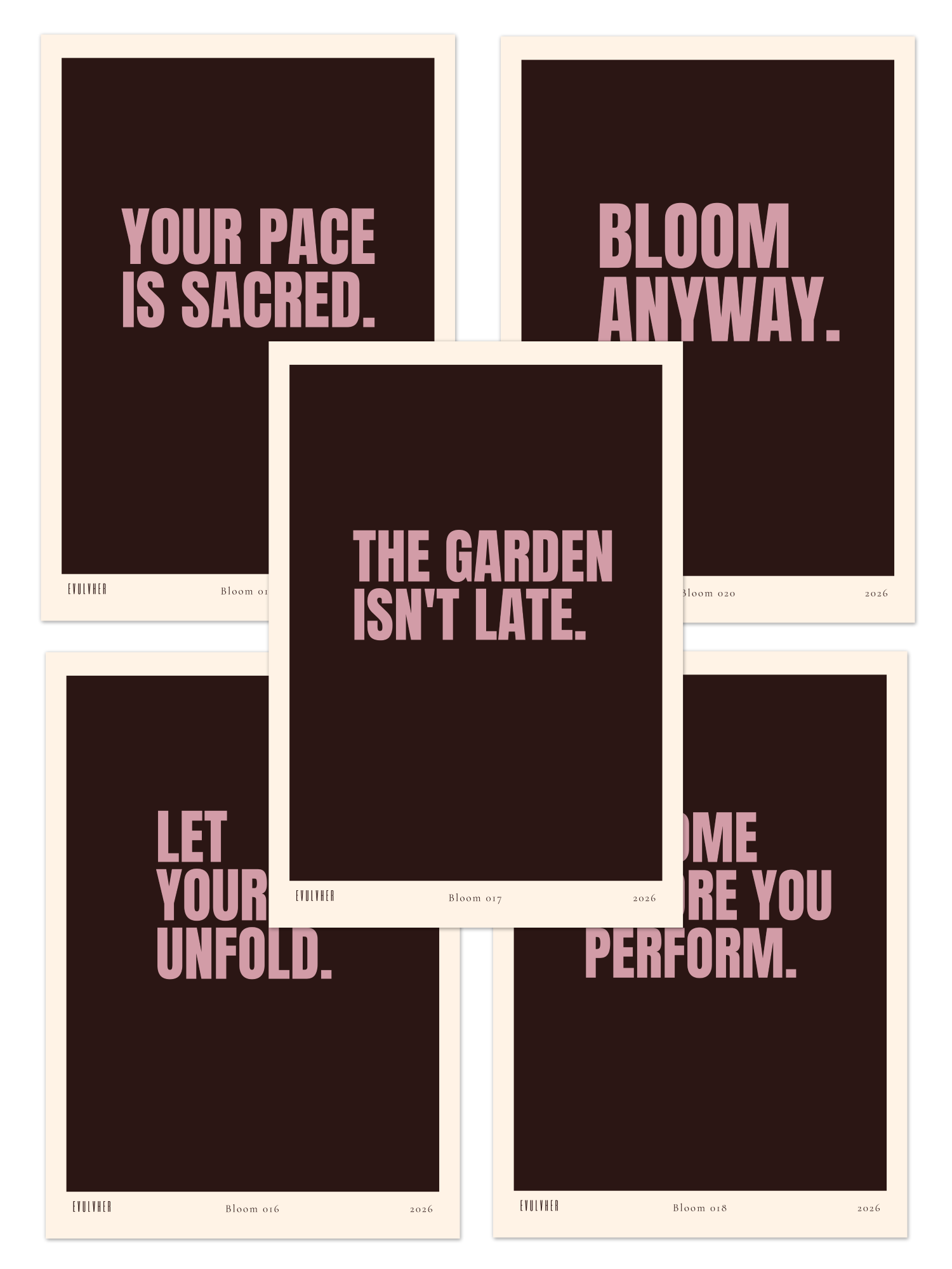 Bloom Collection IV | Digital Edition | 5 Works